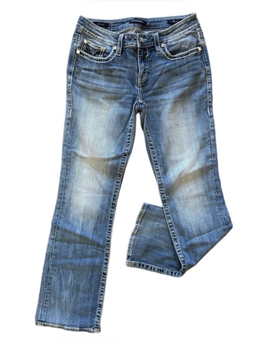 VIGOSS Slim Boot Jeans Size 10 Low Rise